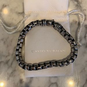 Men’s Large David Yurman Box chain Bracelet